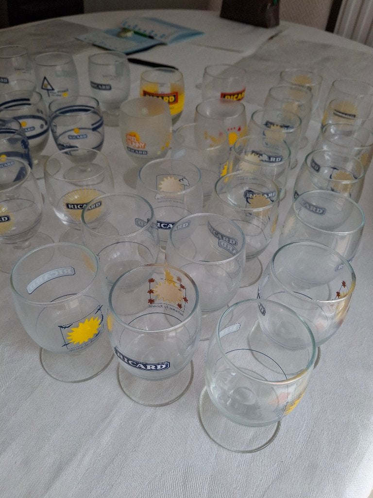 Verres Ricard, Collections, Enlèvement, Comme neuf
