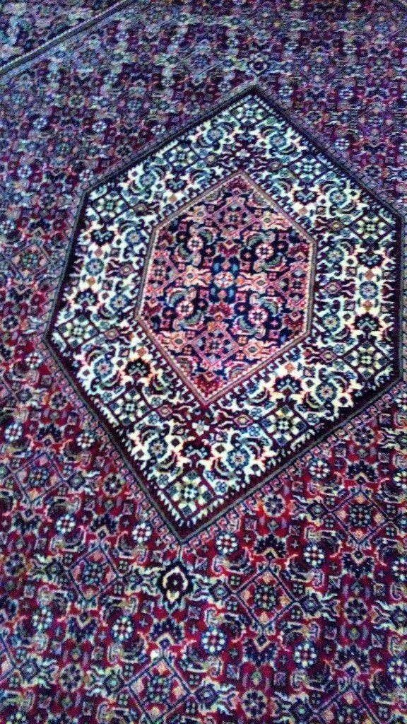 tapijt, Ophalen, BIDJAR, Blauw, 150 tot 200 cm
