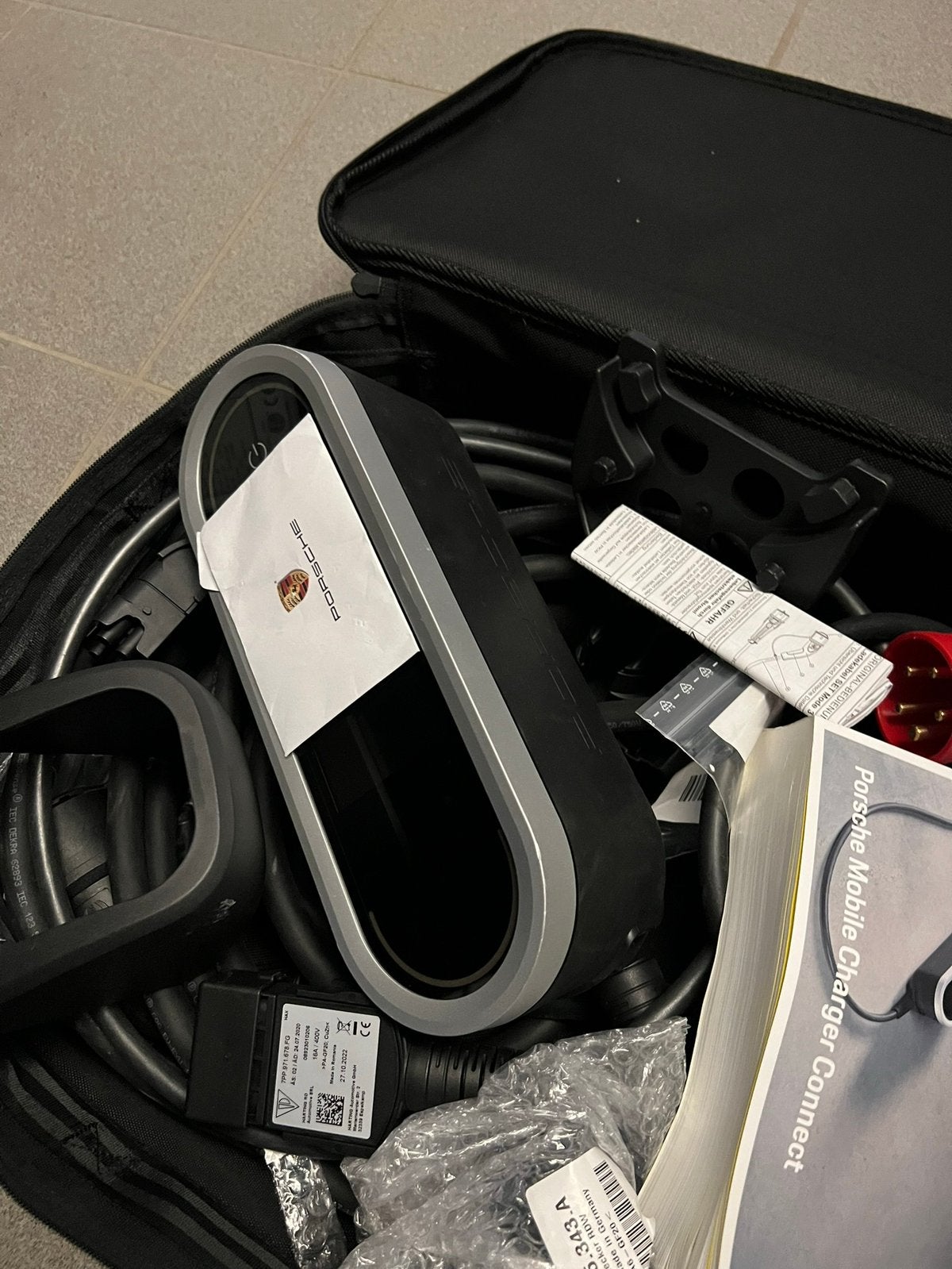 Porsche Mobile Connect-oplader, Ophalen, Nieuw, Laadpaal en Laadkabel