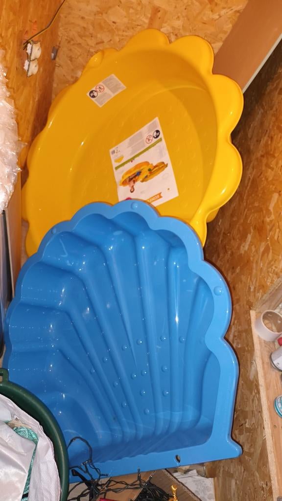 2 zandbakken verschillende maten nieuw, Ophalen, Nieuw