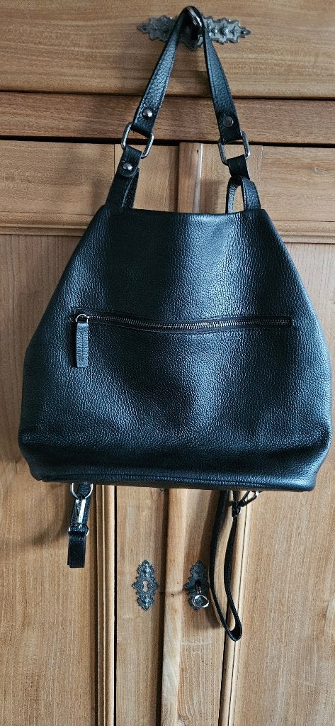Sac en cuir, Bijoux, Sacs & Beauté, Enlèvement, Utilisé, Noir, Sac à bandoulière