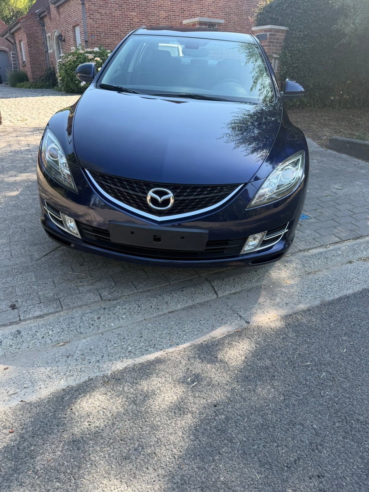 Mazda 6 Benzine 1.8 2009 Airco, Autos, Achat, Noir, 5 portes, Particulier