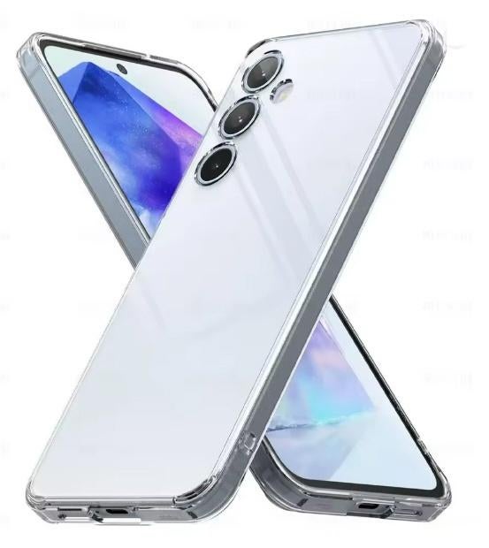 Housse de téléphone en silicone transparente --- Samsung A56, Enlèvement ou Envoi, Neuf