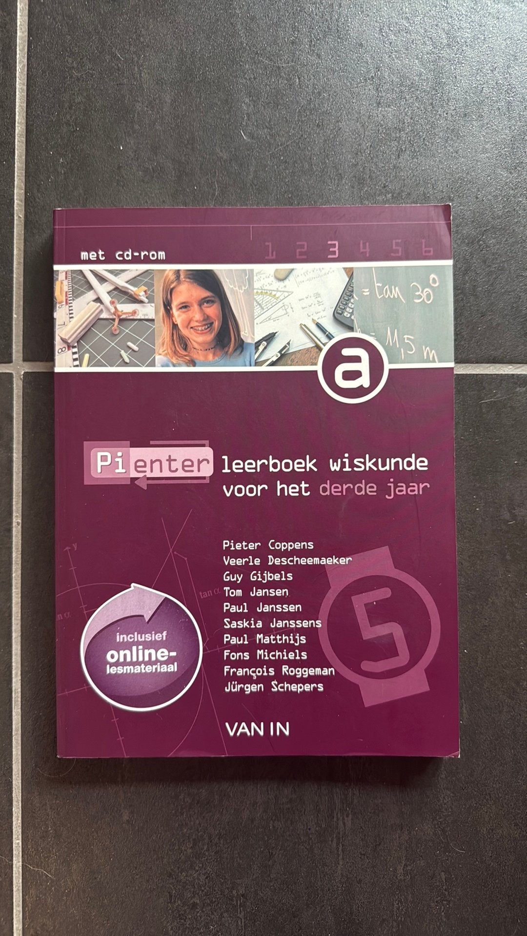 Wiskundeboek Pienter, Boeken, Ophalen, Nieuw