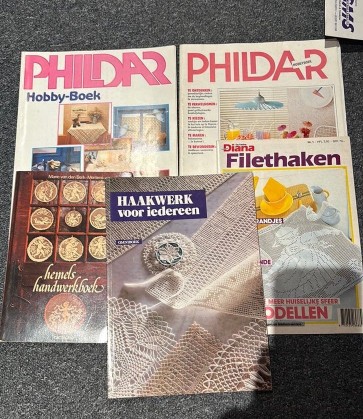 Handwerk boeken, Boeken, Ophalen, Gelezen, Breien en Haken