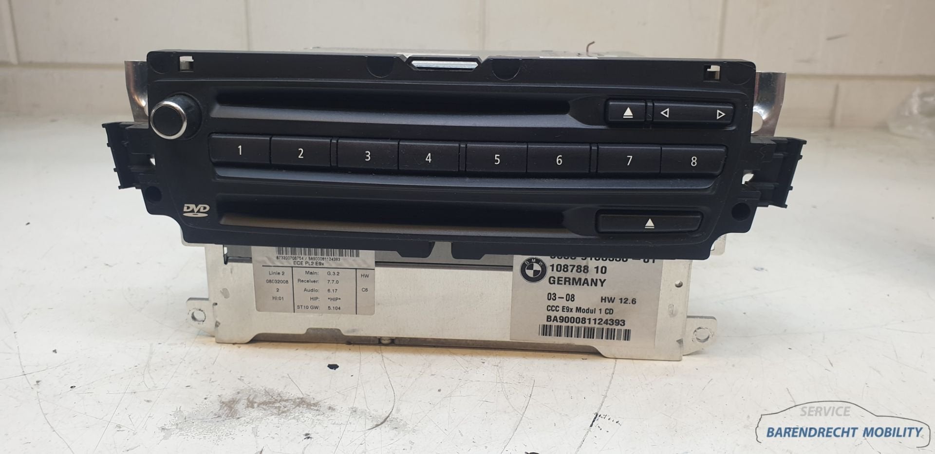 CCC Navigatie module E90 3 serie BMW professional 9185536 DV, Petuelring 130
80788  Munich, DE, Gebruikt, Info@bmw.de, BMW