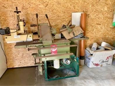 Combiné houtbewerkingsmachine met dubbele afzuiging, Ophalen