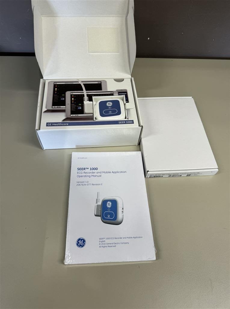 Ge seer 1000 0 48 uurs holter recorder - hart meter, Divers, Matériel Infirmier, Enlèvement ou Envoi, Comme neuf