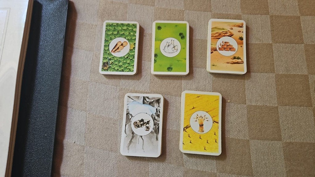 bordspel onderdelen grondstoffen kaartjes Catan, Hobby en Vrije tijd, Een of twee spelers, Ophalen of Verzenden, Nieuw, 999 games