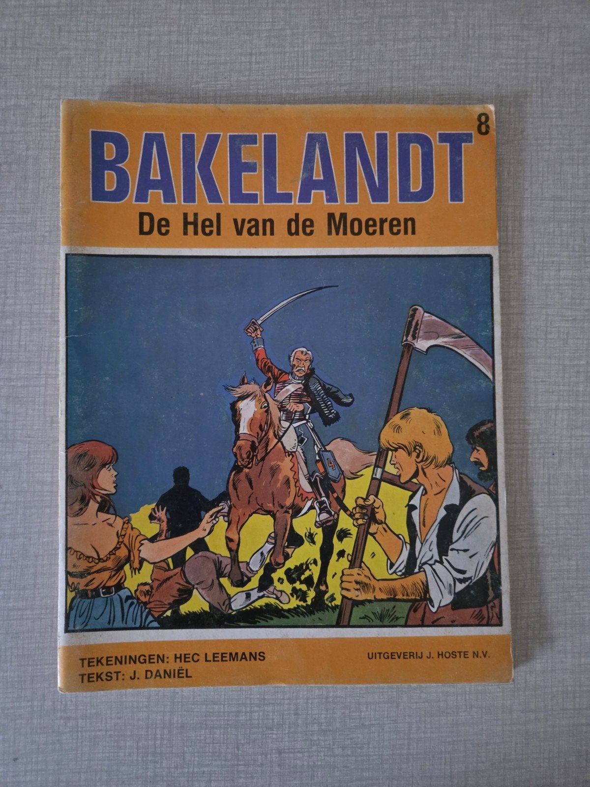 Bakelandt 8, 1ste druk., Boeken, Eén stripboek, Hec Leemans, Ophalen of Verzenden, Zo goed als nieuw