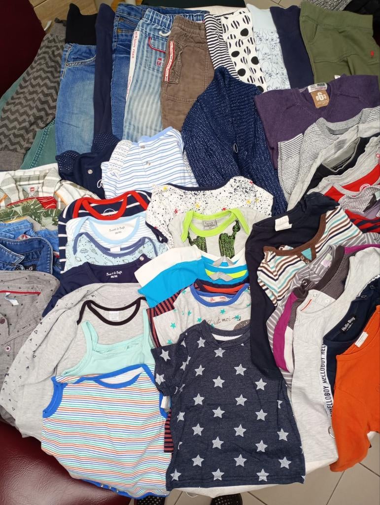 86 Gros lot vêtements bébé, Enlèvement ou Envoi, Taille 86