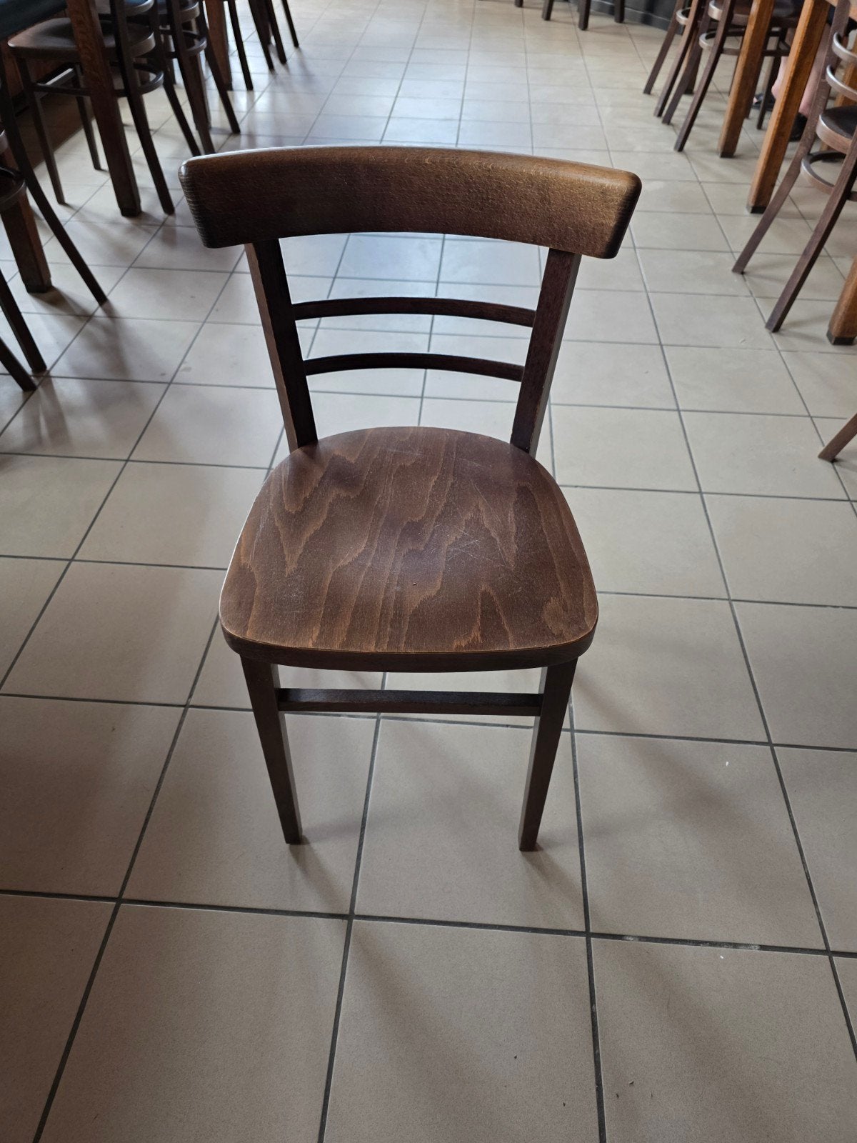 ancienne chaise de café/bistrot en bois, Antiquités & Art, Enlèvement