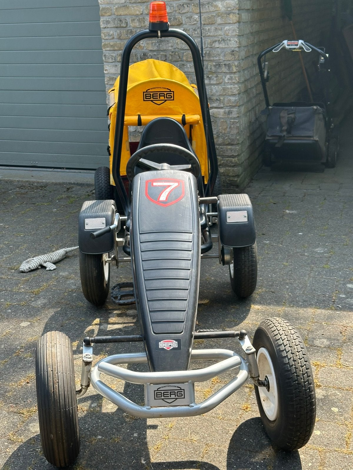 Berg go cart met aanhanger, Ophalen, Zo goed als nieuw, Berg