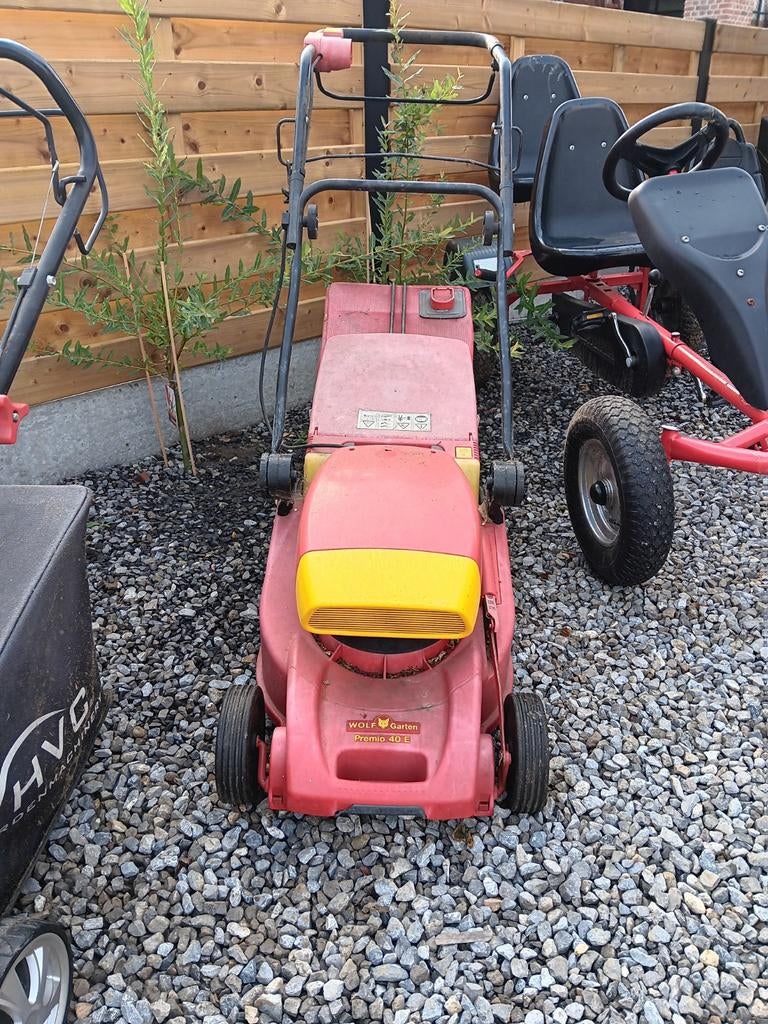 elektrische grasmaaier wolf garten 70€, Tuin en Terras, Grasmaaiers, Cirkelmaaier, Elektrische grasmaaier, Wolfgarten, Ophalen of Verzenden