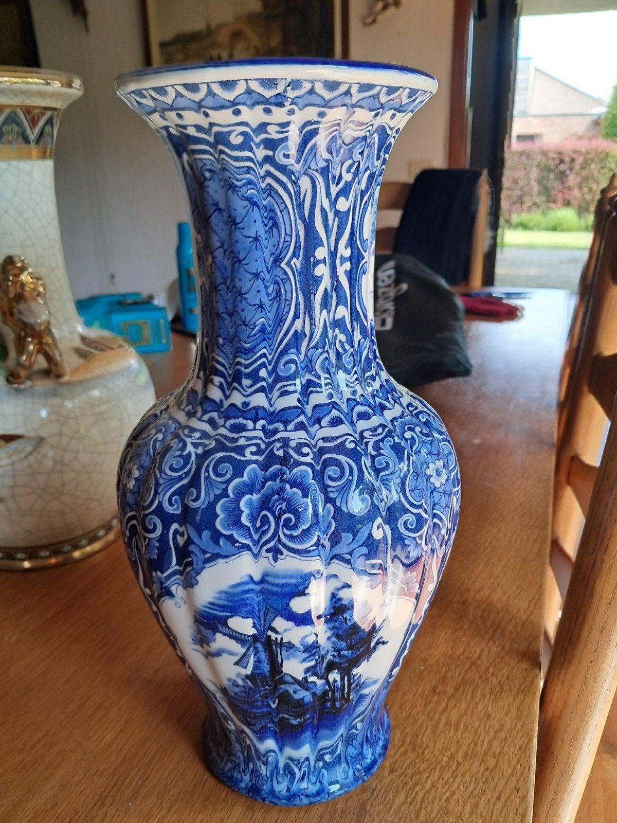 Delfts blauw, Ophalen