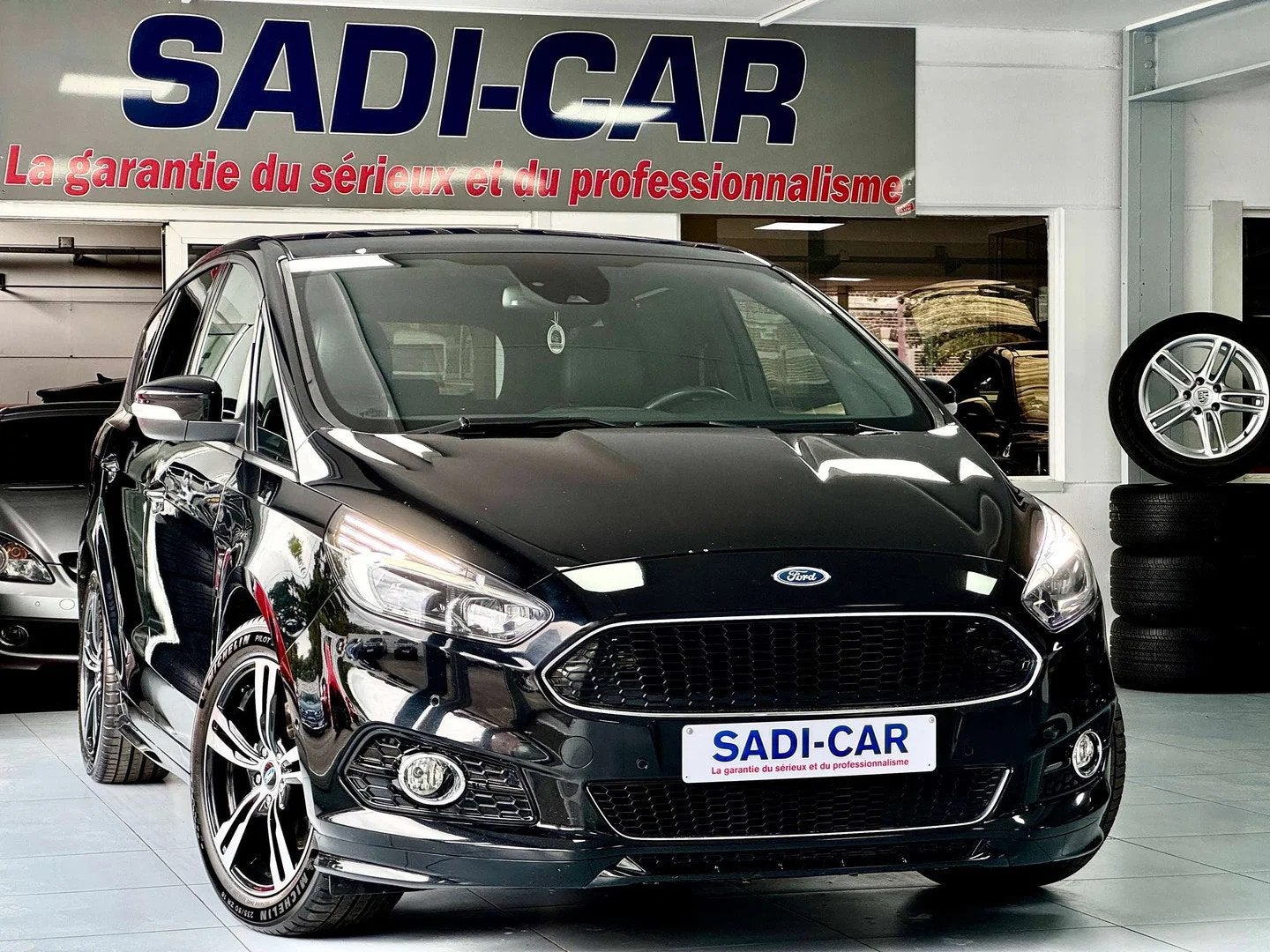 Ford S-Max 2.0 TDCi 190cv AWD (4x4) ST-LINE - 7 PLACES, Auto's, Ford, Automaat, Gebruikt, 4 cilinders, Leder