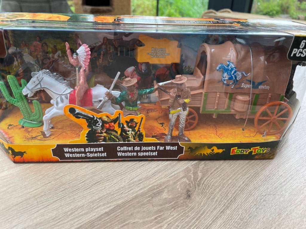 speelset indianen, Ophalen of Verzenden, Nieuw