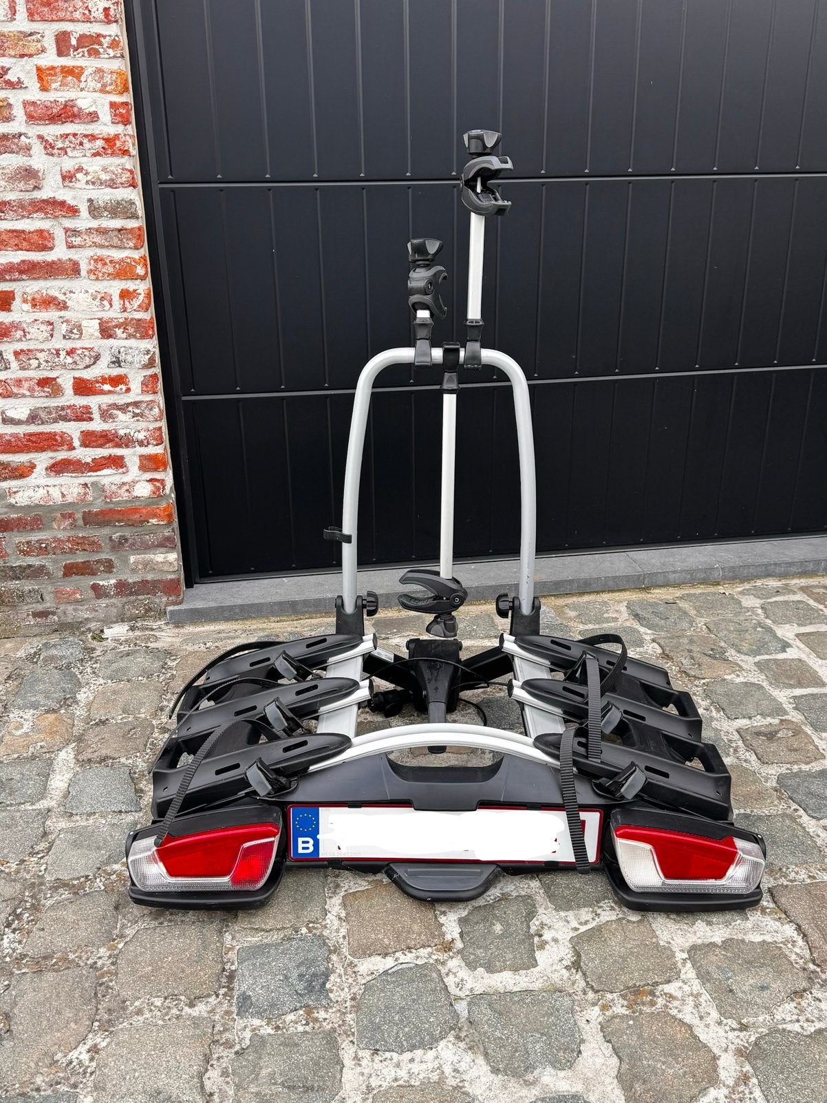 Fietsendrager voor 3 fietsen volvo thule, Ophalen, 3 fietsen of meer, Zo goed als nieuw, Trekhaakdrager