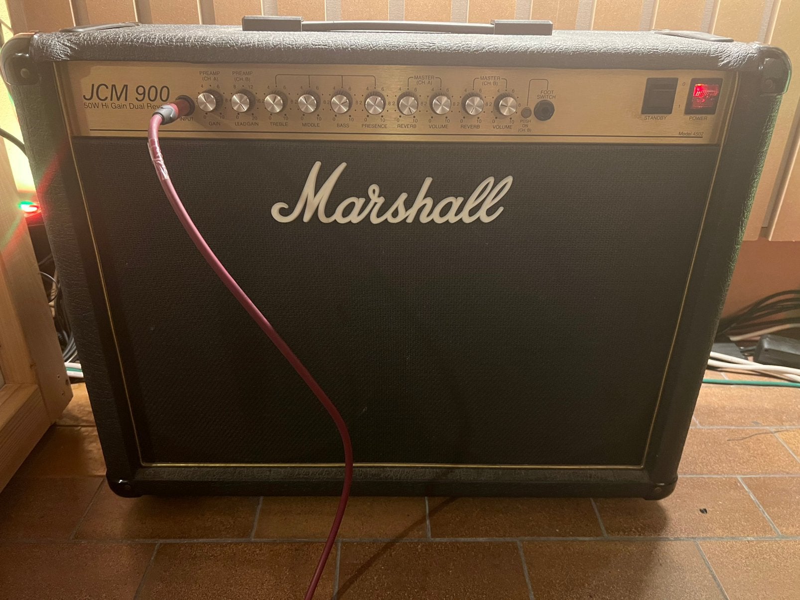 Marshall JCM900 combo 50 Watt, Enlèvement, Utilisé, Guitare, 50 à 100 watts
