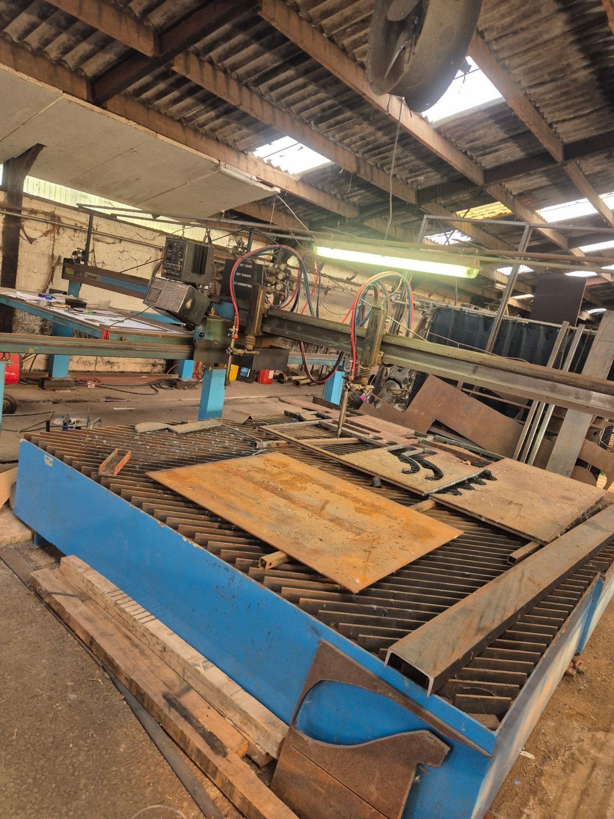 Snijtafel Burny 3 cnc control, Ophalen