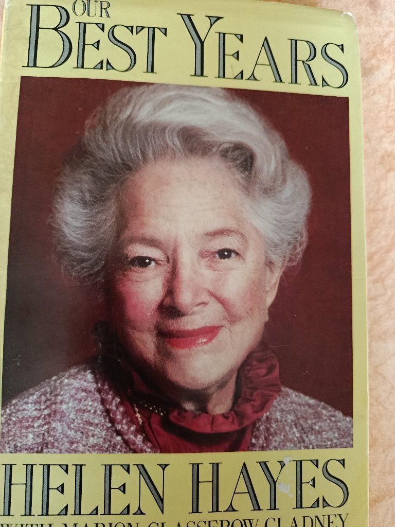Our Best Years  -  Helen Hayes ISBN-10: 0385194072, Gelezen, Ophalen of Verzenden, Helen Hayes, Film, Tv en Media