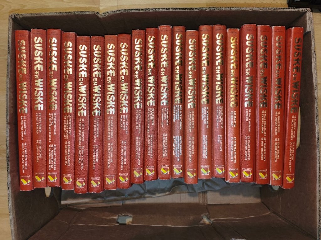4,5 bananen dozen sukse en wiske HC lekturama, Willy Vandersteen, Meerdere stripboeken, Ophalen, Gelezen