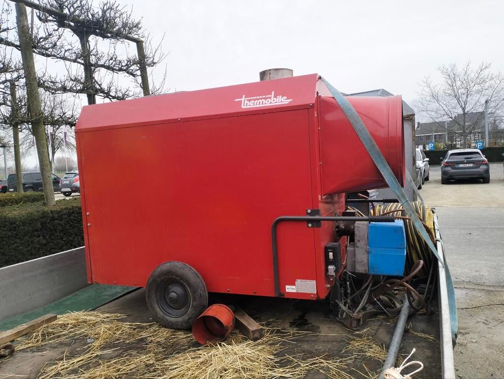 Diesel verwarming, Ophalen
