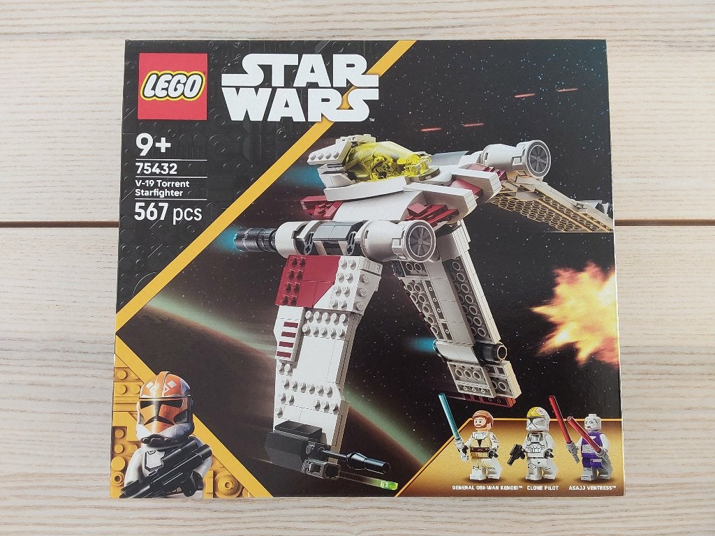 Lego Star Wars - 75432 V-19 Torrent Starfighter, Enlèvement, Comme neuf