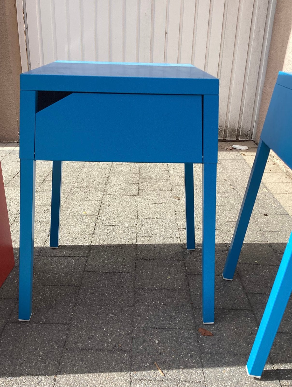 Nachtkastjes metaal, Maison & Meubles, Enlèvement, Comme neuf