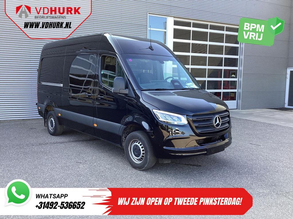 Mercedes-Benz Sprinter 317 CDI Aut. L2H2 3.5t Trekverm./ LED, Auto's, Bestelwagens en Lichte vracht, Automaat, Zwart, Mercedes-Benz
