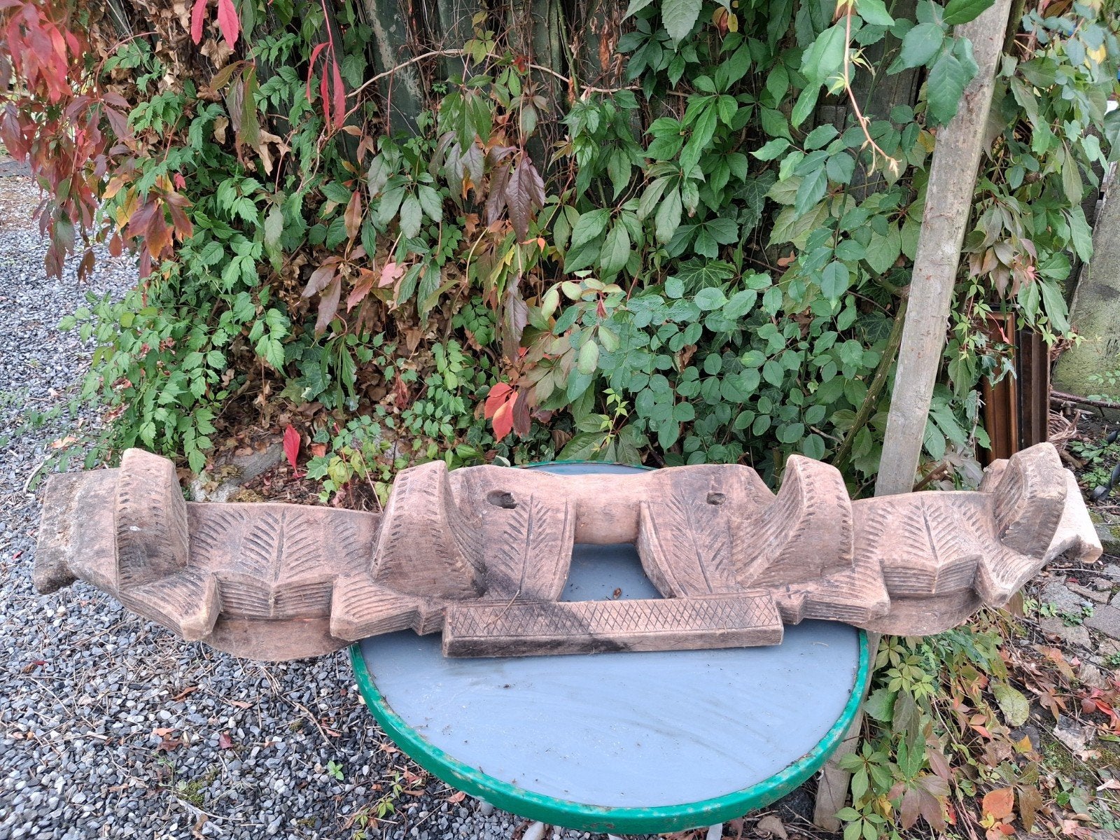 joug de bœuf en bois, Antiquités & Art, Enlèvement