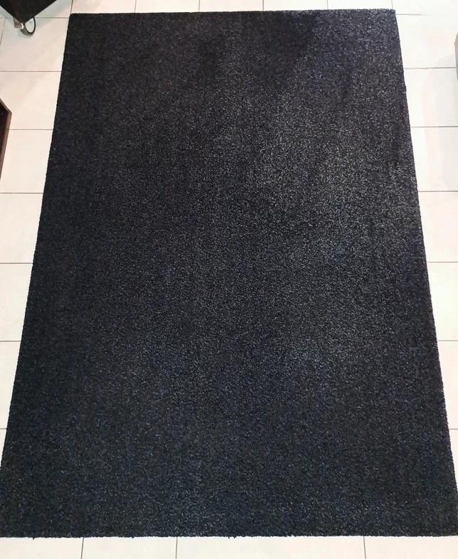 Tapis Ikea, Ophalen, Zwart, 150 tot 200 cm, 200 cm of meer