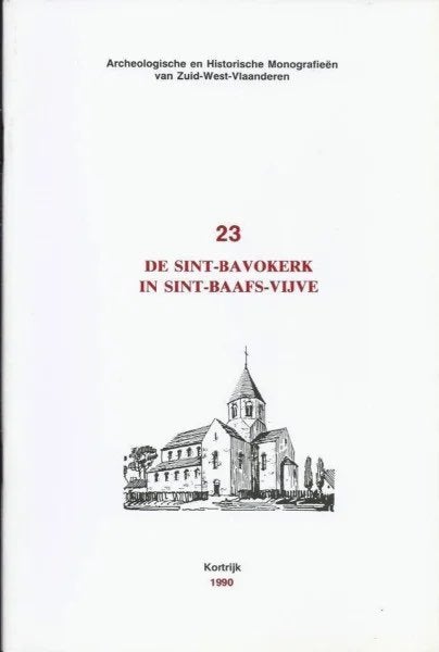 BAVOKERK ST-BAAFS-VIJVE (ARCHEOLOGIE ZUID-WEST-VLAANDEREN), Boeken, Ophalen of Verzenden, Gelezen, Ph. Despriet