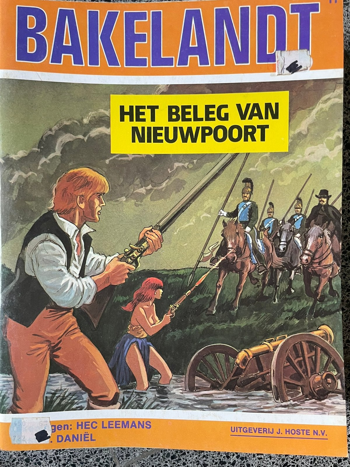 Stripverhaal Bakelandt nr 11 Het beleg van Nieuwpoort, Ophalen, Zo goed als nieuw