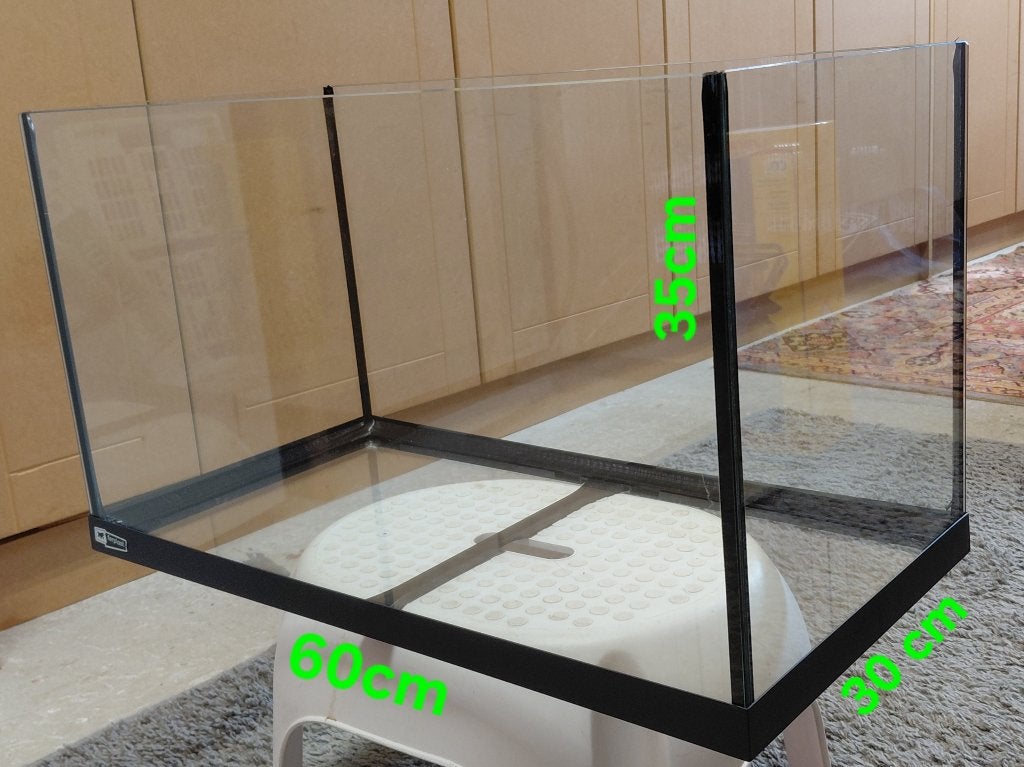 Aquarium 60cm, Enlèvement, Comme neuf, Aquarium vide, Autres marques