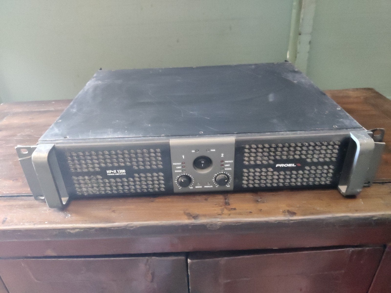 Proel HPX1200 eindversterker 2x 600 W, Enlèvement