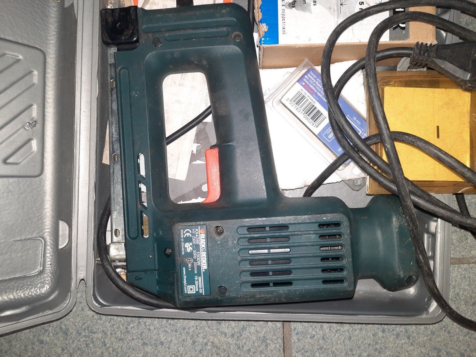 Agrafeuse black et decker en très bon état, Bricolage & Construction, Outillage | Outillage à main, Enlèvement, Utilisé
