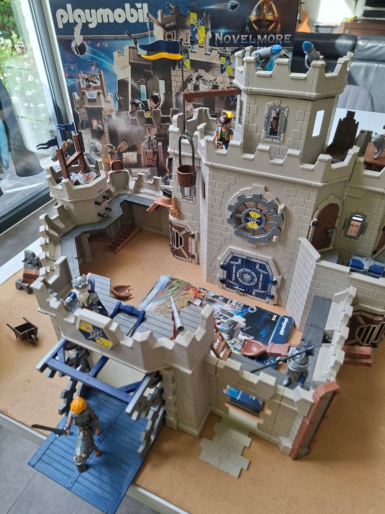 --- PLAYMOBILE NOVELMORE BURCHT --- (nr. 7220), Kinderen en Baby's, Speelgoed | Playmobil, Ophalen, Complete set, Zo goed als nieuw