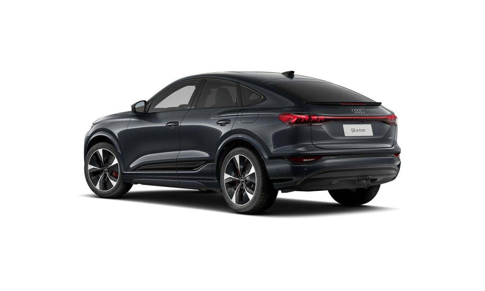 Audi Q6 e-tron Q6 e-Tron 100 kWh Quattro l trekhaak l luchtv, Auto's, Automaat, Gebruikt, Zwart, Adaptive Cruise Control