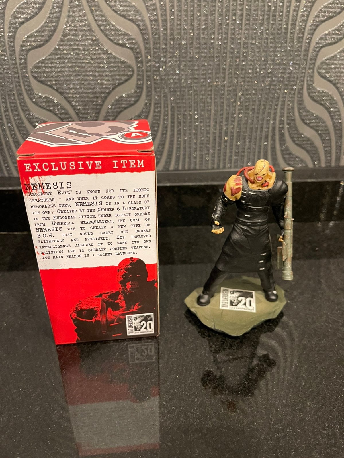 Figurine Nemesis Resident Evil 20th Anniversary, Envoi, Neuf