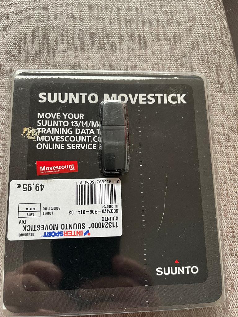 Suunto Move Stick USB Dongle, Windows, Zwart, Nieuw, Ophalen of Verzenden