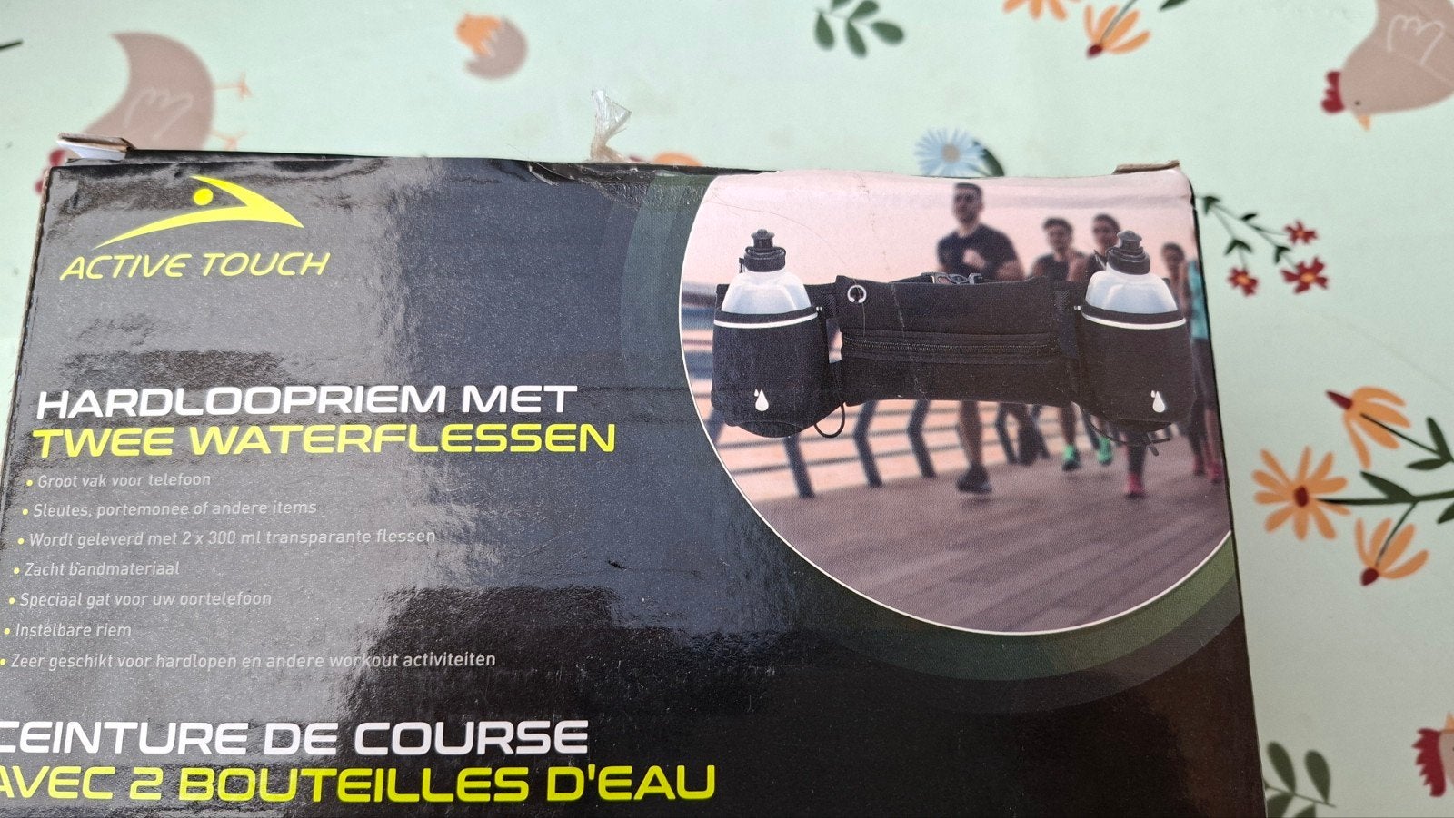 te koop nieuw hardloopriem met drinkbussen, Enlèvement ou Envoi, Neuf, Course à pied, Autres types