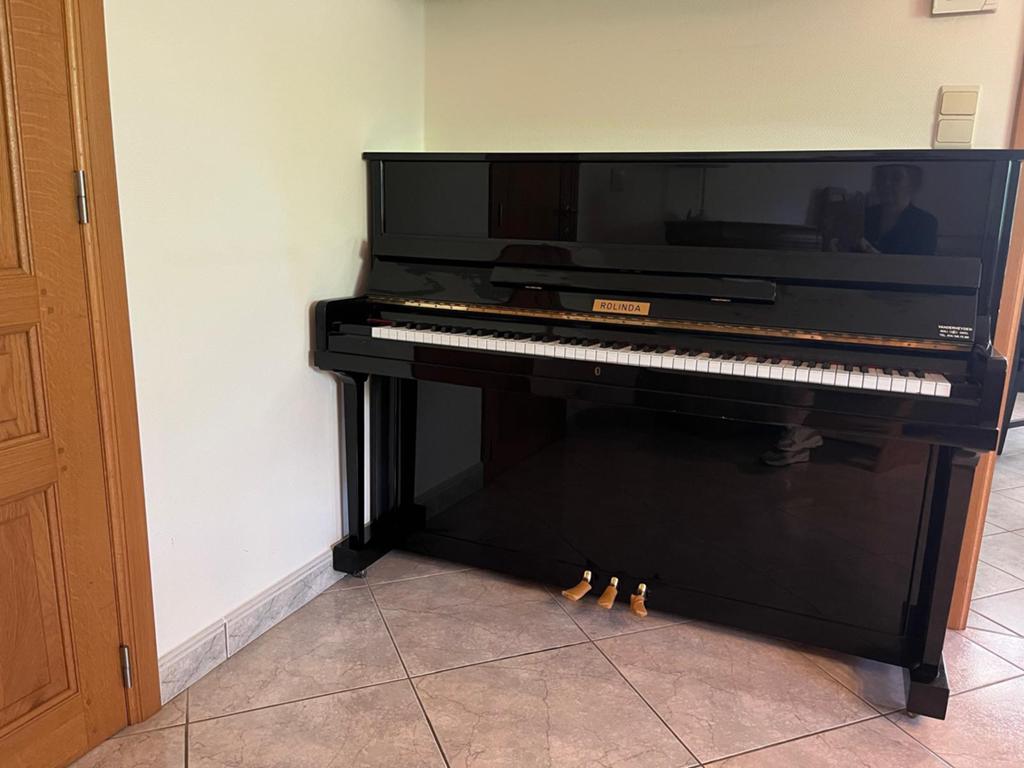 Rolinda zwarte buffetpiano, Enlèvement, Utilisé, Noir, Piano