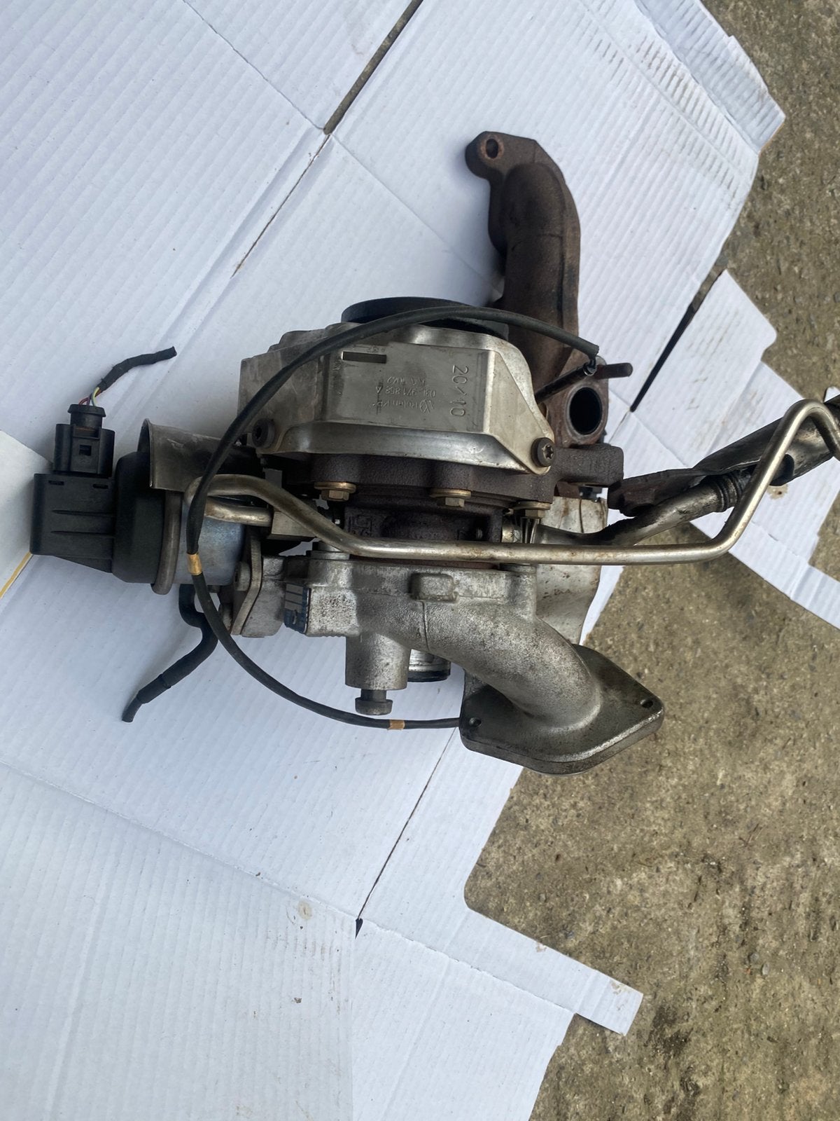Turbo VW POLO 1,6 TDI 2012, Enlèvement