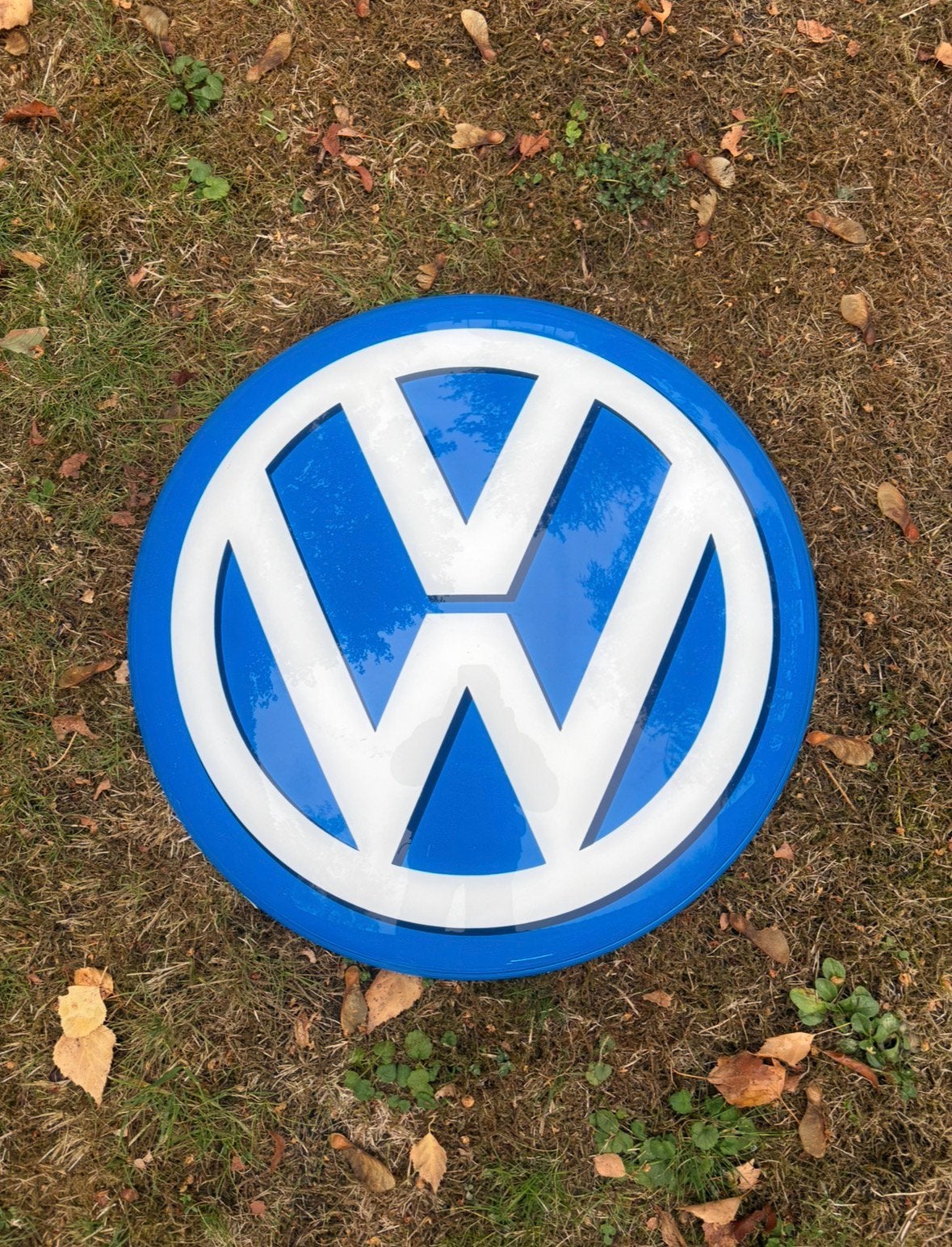 Enseigne VW Volkswagen - 40 cm de diamètre, Enlèvement ou Envoi, Neuf