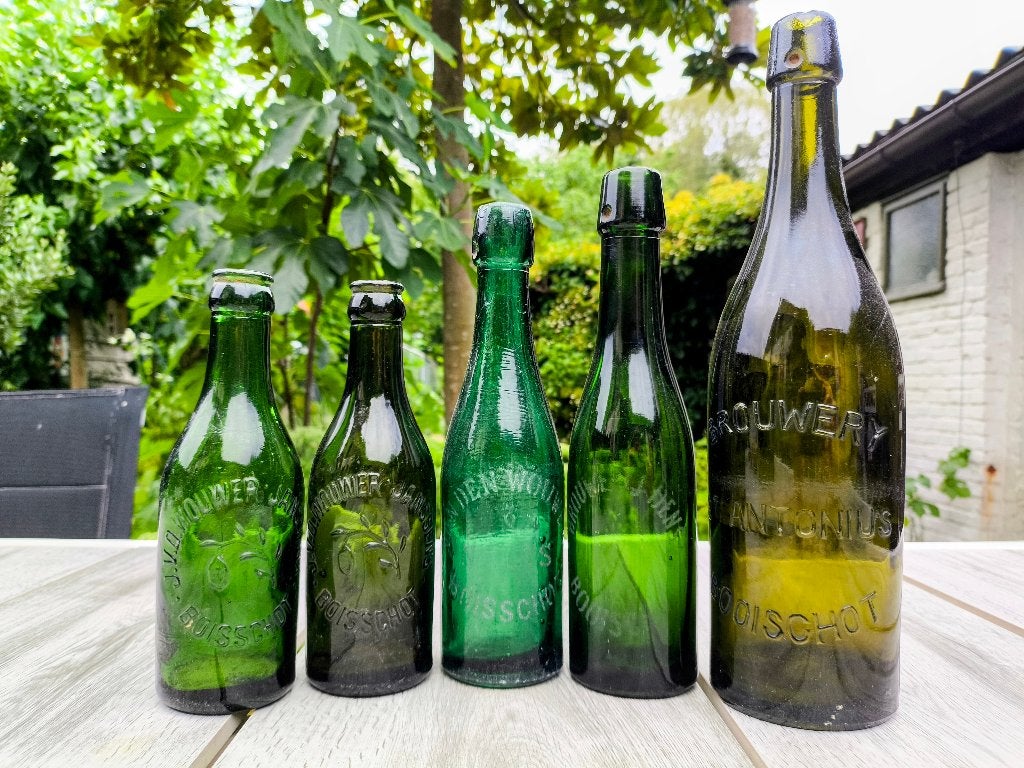 Bierflessen Booischot, Verzamelen, Biermerken, Ophalen, Gebruikt, Flesje(s), Overige merken