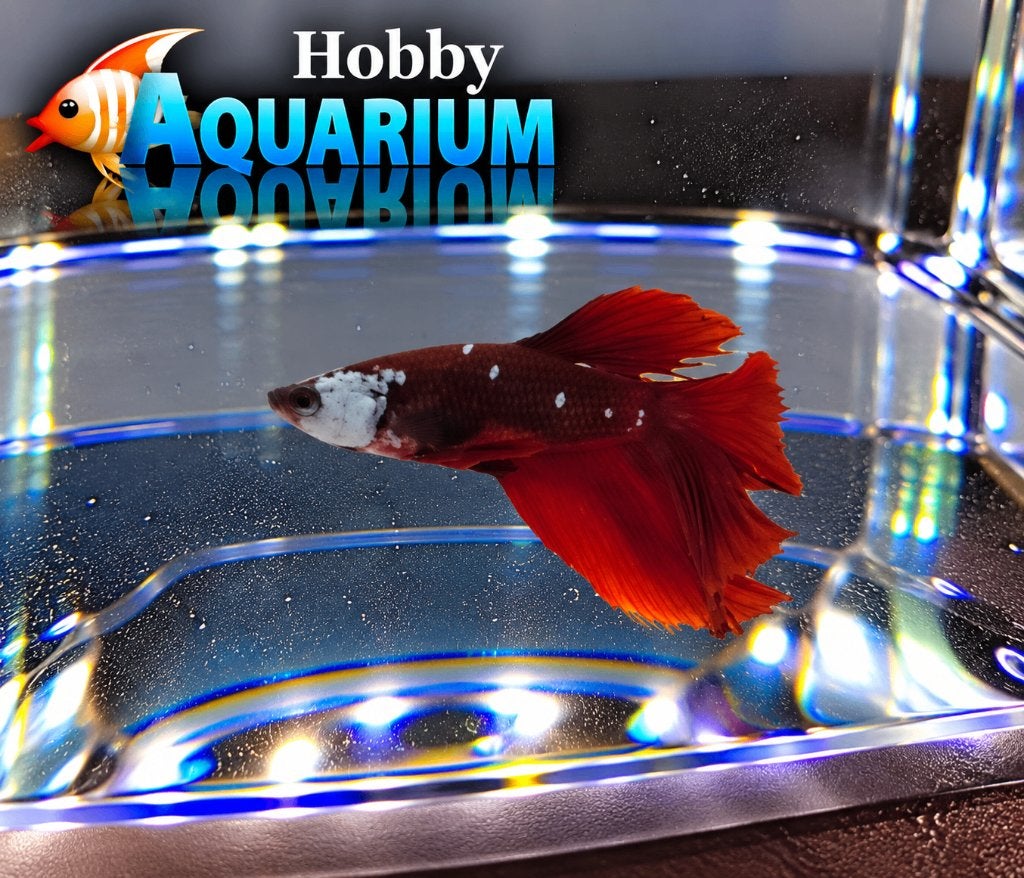 Hobbyaquarium Betta SP Halfmoon Red Samurai Ruime keuze, Dieren en Toebehoren, Vis, Zoetwatervis