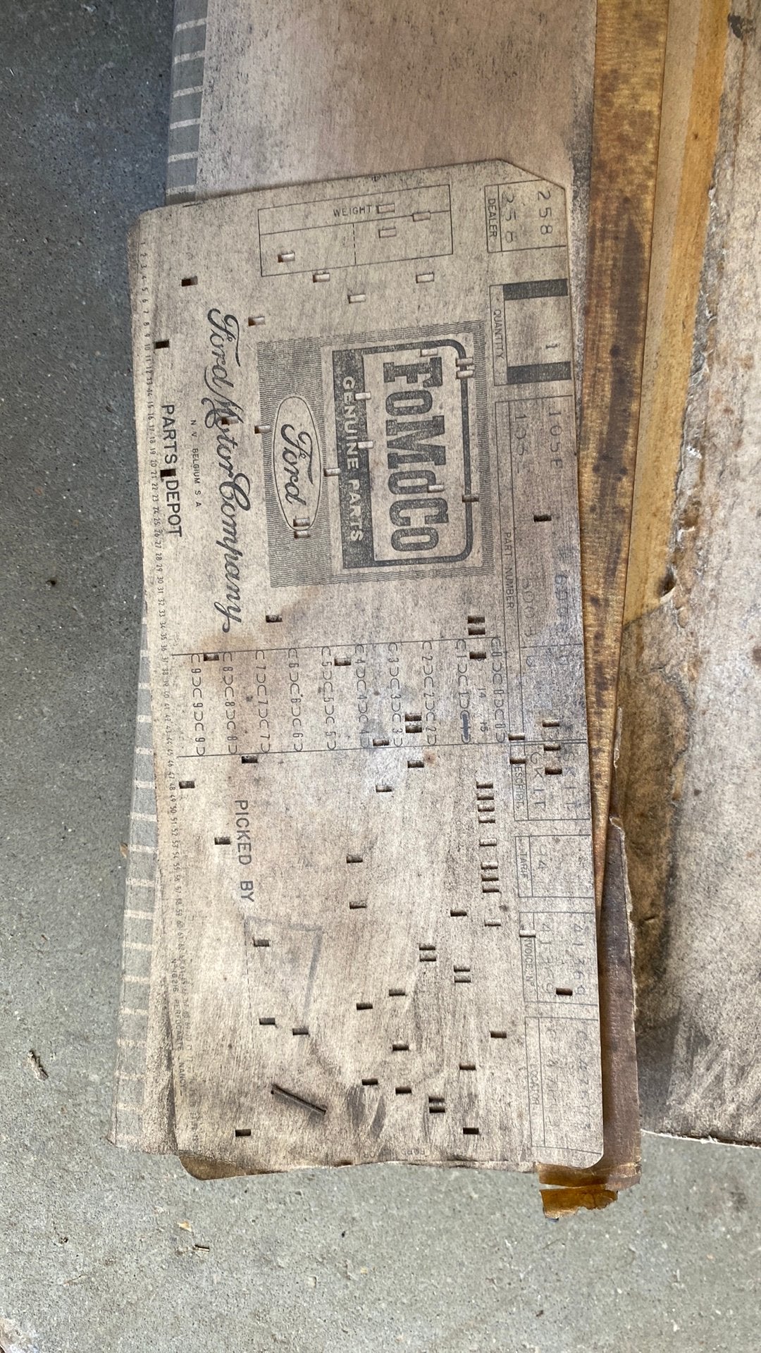 Pièces d'étanchéité pour Ford Anglia 105E, Enlèvement ou Envoi, Ford