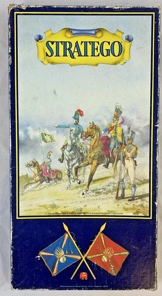 Jeu de plateau Jumbo Stratego Vintage Hausemann & Hötte comp, 1 ou 2 joueurs, Envoi, Comme neuf, Jumbo
