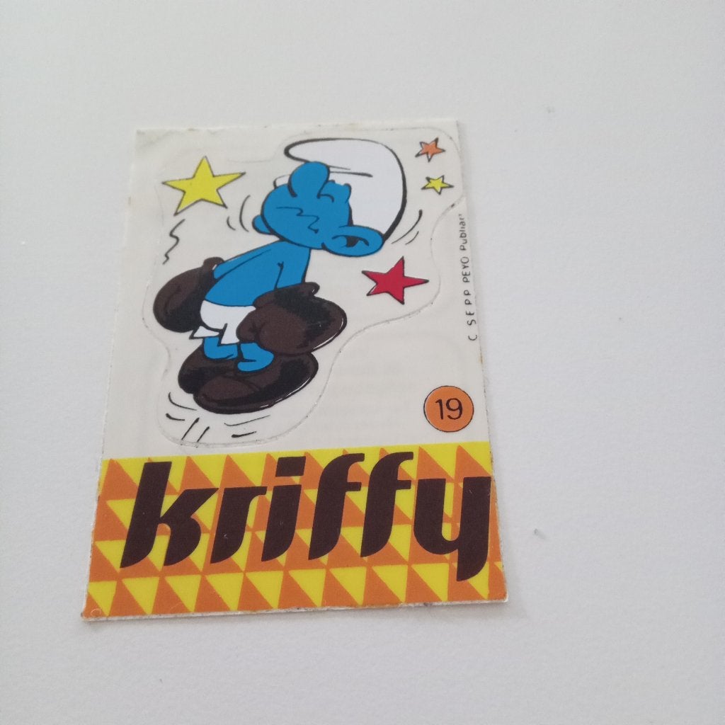 STICKER KRIFFY SMURF-, Envoi